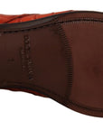 Dolce & Gabbana Exquisite Exotic Croc Leather Lace-Up Dress Shoes