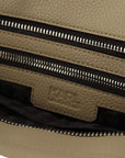 Karl Lagerfeld Enchanting Sage Green Leather Tote