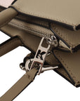 Karl Lagerfeld Elegant Sage Green Tote Shoulder Bag