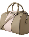 Karl Lagerfeld Elegant Green Shoulder Handbag