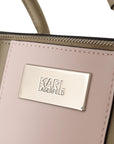 Karl Lagerfeld Elegant Green Shoulder Handbag