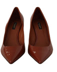 Dolce & Gabbana Elegant Patent Leather Heels Pumps