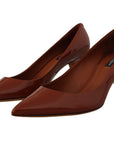 Dolce & Gabbana Elegant Patent Leather Heels Pumps