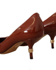 Dolce & Gabbana Elegant Patent Leather Heels Pumps