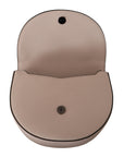 Karl Lagerfeld Elegant Mauve Light Pink Leather Shoulder Bag