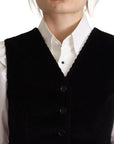 Dolce & Gabbana Elegant V-Neck Sleeveless Vest Top