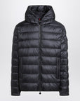 Moncler Moncler Short blue zip-up puffer