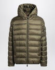 Moncler Moncler Short zip-up puffer in khaki