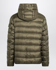 Moncler Moncler Short zip-up puffer in khaki