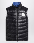 Moncler Moncler Menelao grey padded waistcoat