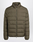 Moncler Moncler Short zip-up puffer in khaki