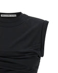 Alexander Wang Alexander Wang Twisted Bust Layered Tank Top