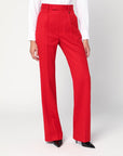 Vivienne Westwood Vivienne Westwood Red flared pants in wool