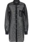Comme Des Garcons Black Comme Des Garcons Black Mesh Shirt