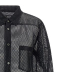 Comme Des Garcons Black Comme Des Garcons Black Mesh Shirt