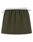 Alexander Wang Alexander Wang Double Layer Waist Skirt