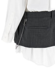 Alexander Wang Alexander Wang Pre-styled Shirt Dress W Chain Dress