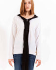 Love Moschino White Wool Women Sweater