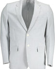 Gant White Cotton Men Jacket
