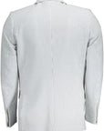 Gant White Cotton Men Jacket