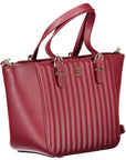 Tommy Hilfiger Red Polyethylene Women Handbag