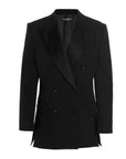 Dolce & Gabbana Dolce & Gabbana Padded Shoulders Double-breasted Blazer Jacket
