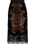 Dolce & Gabbana Dolce & Gabbana Animalier Skirt