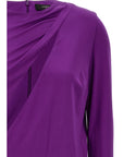 Versace Versace Cut Out Jersey Dress