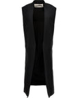 Jil Sander Jil Sander Two-material Long Vest