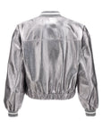 Brunello Cucinelli Brunello Cucinelli Laminated Leather Bomber Jacket