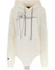 Rick Owens Champion X Rick Owens Hooded Bodysuit