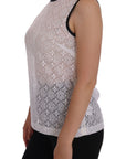 Dolce & Gabbana Elegant White Nylon Tank Top