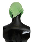Versace Elegant Apple Green Linen Scarf