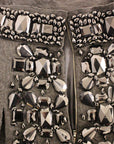 Dolce & Gabbana Black Crystal Embellished Masterpiece Skirt