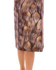 Dolce & Gabbana Elegant Floral Silk Full Skirt