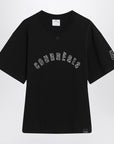 Courreges Courreges Courrèges black T-shirt with logo