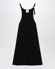 Courreges Courreges Courrèges Black ribbed mini dress