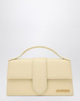 Jacquemus JACQUEMUS Le Grand Bambino bag in ivory leather