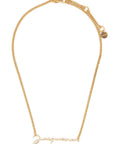 Jacquemus Jacquemus La Chaine Jacqumes Necklace