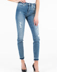 Tommy Hilfiger Blue Cotton Women Jegging
