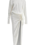 Christopher Esber Christopher Esber maxi draped dress with