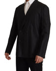 Dolce & Gabbana Polka Dot Slim Double-Breasted Blazer