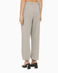 The Attico The Attico Grey mélange jogging trousers