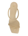 Toteme Toteme minimalist suede leather sandals