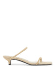 Toteme Toteme minimalist suede leather sandals