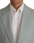 Dolce & Gabbana Elegant Slim Fit Cashmere Silk Blazer Jacket