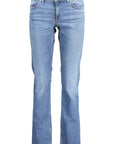 Gant Blue Cotton Women Jeans