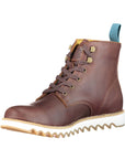 Levi's Brown Leather Men Boot