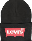 Levi's Black Acrylic Men Cap