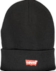 Levi's Black Acrylic Men Cap